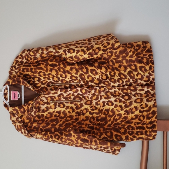 Kate Spade New York Panthera coat Jacket women size 10.